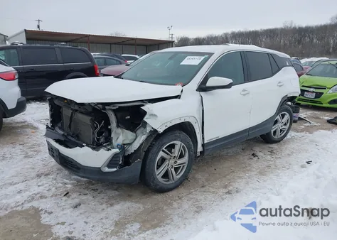 2018 GMC Terrain Sle z USA, uszkodzony, nr VIN 3GKALMEV6JL313800